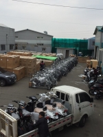 18.3.28일 베넬리 레온치노500 입고현장